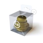 Creative Cables lámpatest E27 fém lámpafoglalat készlet dupla gyűrűs anyával lámpaernyőhöz PL27MZVLIM