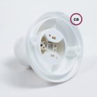 Creative Cables fali lámpa 90°-os hőre lágyuló műanyag fali vagy mennyezeti lámpatartó PL27PBDE