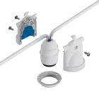 Creative-Cables EIVA-2 PL27PBEIVA2 lámpaizzótartó foglalatok fehér műanyag