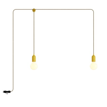 Creative Cables kültéri lámpa F-Snake Modulair hordozható kültéri lámpa IP65, 2 fényforrással PSE2PAMUSN06-L