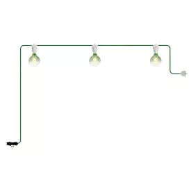   Creative Cables kültéri lámpa Modulair hordozható kültéri fényfüzér IP65, 3 lámpával PSE3BIEIVA2BSX08-L