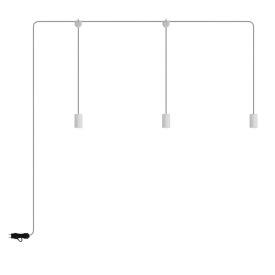   Creative Cables kültéri lámpa E-Snake Modulair hordozható kültéri lámpa IP65, 3 lámpával PSE3EL01BISM01