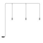 Creative Cables kültéri lámpa E-Snake Modulair hordozható kültéri lámpa IP65, 3 lámpával PSE3EL01GGSN02