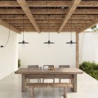 Creative Cables lámpatest E-Snake Modulair hordozható kültéri lámpa IP65, 3 lámpával és lámpaernyőkkel PSE3EL02NESM04DDNER