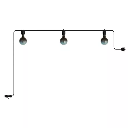 Creative Cables kültéri lámpa Modulair hordozható kültéri fényfüzér IP65, 3 lámpával PSE3NEEIVA2NSM04-L