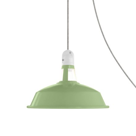 Creative Cables lámpatest Hordozható kültéri Snake lámpa Harbour lámpaernyővel, 5 m-es textil kábel, PSEBISN02PAM09VE IP65