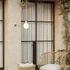 Creative Cables kültéri lámpa Modulair IP65 dugaszolható kültéri lámpa törhetetlen Unbreak-a-Ball árnyékkal