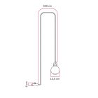 Creative Cables kültéri lámpa Modulair IP65 dugaszolható kültéri lámpa törhetetlen Unbreak-a-Ball árnyékkal