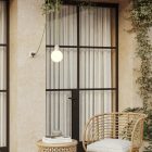 Creative Cables kültéri lámpa Modulair IP65 dugaszolható kültéri lámpa törhetetlen Unbreak-a-Ball árnyékkal