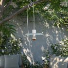 Creative Cables lámpatest Snake Modulair mini Ellepì „Maioliche” lapos lámpaernyővel, hordozható kültéri lámpa, PSEEL02BISM01DD24MA01-L IP65