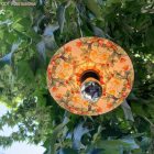 Creative Cables lámpatest Snake Modulair mini Ellepì „Maioliche” lapos lámpaernyővel, hordozható kültéri lámpa, PSENESM09DD24MA03 IP65