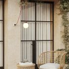 Creative Cables kültéri lámpa Modulair IP65 dugaszolható kültéri lámpa törhetetlen Unbreak-a-Ball árnyékkal