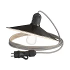 Creative Cables textil lámpakábel Moduláris Snake lengő árnyékolóval, hordozható kültéri lámpa, 5 m-es textil PSENESN02PAM13TIS-L IP65