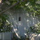 Creative Cables kültéri lámpa Snake EIVA Wi-Fi, hordozható kültéri lámpák, 5 m-es szövetkábelek, IP65 PSEPABKSM04-LSMART