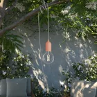 Creative Cables kültéri lámpa Snake EIVA Wi-Fi, hordozható kültéri lámpák, 5 m-es szövetkábelek, IP65 PSEPASALSN02-LSMART