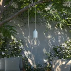 Creative Cables kültéri lámpa Snake EIVA Wi-Fi, hordozható kültéri lámpák, 5 m-es szövetkábelek, IP65 PSEPASBSN02-LSMART