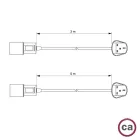 Creative Cables textil lámpakábel Snake PSIGNPLI3RC23