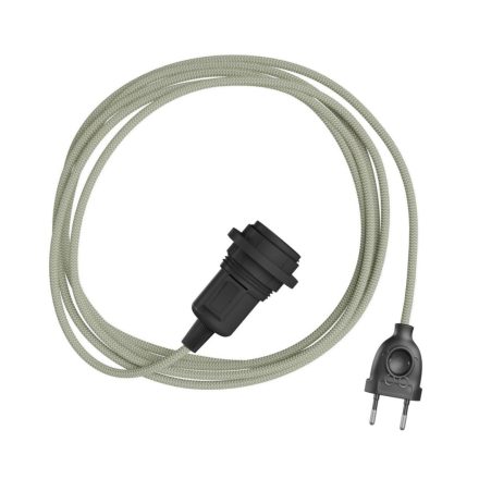 Creative Cables lámpatest Snake Zig-Zag lámpaernyőhöz PSITNPFI3RD72