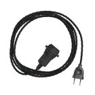 Creative Cables lámpatest Snake Twisted lámpaernyőhöz PSITNPFI3TC04