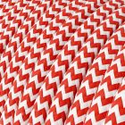 Creative Cables textil lámpakábel Snake Zig-Zag PSITNPLI3RZ09