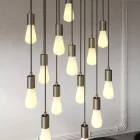 Creative Cables függeszték 14 lámpás függesztett lámpa 675 mm-es téglalap alakú XXL Rose-One-nal, SPM14REVBO102TISSERM1RM03