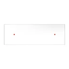 Creative Cables függeszték 2-lámpás függesztett lámpa 675 mm-es téglalap alakú XXL Rose-One-nal, szövetkábellel SPM2REVBO102EKBIANRM01