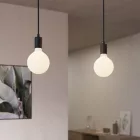 Creative Cables mennyezeti rózsa 2-lámpás függőlámpa 675 mm-es téglalap alakú XXL Rose-One-nal, szövetkábellel és SPM2REVN103VNSERM1RM04