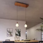 Creative Cables mennyezeti rózsa 2-lámpás függőlámpa 675 mm-es téglalap alakú XXL Rose-One-nal, szövetkábellel és SPM2REVN108RASERM1ERM66