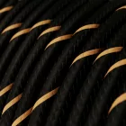Creative Cables függeszték 2-lámpás többfunkciós függesztett lámpa szövetkábelekkel és fém felületekkel