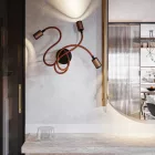 Creative Cables mennyezeti lámpa Fali és mennyezeti Mini SPOTLIGHT lámpa GU1d0 Flex 60 SPM3FLGUVN60VNRM74-L