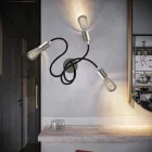 Creative Cables mennyezeti lámpa Flex 60 fal- vagy mennyezeti lámpa, rugalmas, diffúz fényt biztosít SPM3FLTIS60TISRM04 LED