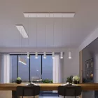 Creative Cables lámpatest 3 lámpás függőlámpa 675 mm-es téglalap alakú XXL Rose-One-nal, szövetkábellel SPM3REVBO102KSPOTME14VBORM01