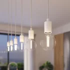 Creative Cables függeszték 3 lámpás függesztett lámpa 675 mm-es téglalap alakú XXL Rose-One-nal, SPM3REVBO102VBOSERM1RM01-L