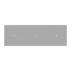 Creative Cables lámpatest 3 lámpás függőlámpa 675 mm-es téglalap alakú XXL Rose-One-nal, szövetkábellel SPM3REVBO109KSPOTME14TISRM03-L