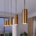 Creative Cables lámpatest 3 lámpás függőlámpa 675 mm-es téglalap alakú XXL Rose-One-nal, szövetkábellel SPM3REVN107KSPOTME14OTSERM65-L