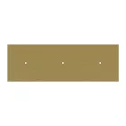 Creative Cables lámpatest 3 lámpás függőlámpa 675 mm-es téglalap alakú XXL Rose-One-nal, szövetkábellel SPM3REVN107KSPOTME14OTSERM65