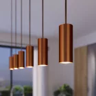 Creative Cables lámpatest 3 lámpás függőlámpa 675 mm-es téglalap alakú XXL Rose-One-nal, szövetkábellel SPM3REVN108KSPOTME14RASERM66