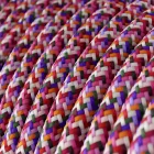 Creative Cables függeszték 3 lámpás többfunkciós függesztett lámpa szövetkábelekkel és fém felületekkel SPM3VBORX00