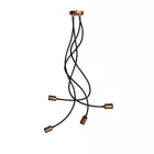 Creative Cables mennyezeti lámpa Mennyezeti mini SPOTLIGHT lámpa GU1d0 Flex 90 SPM4FLGURAS90VNRM04-L