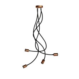   Creative Cables mennyezeti lámpa Mennyezeti mini SPOTLIGHT lámpa GU1d0 Flex 90 SPM4FLGURAS90VNRM04-L