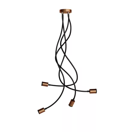 Creative Cables mennyezeti lámpa Mennyezeti mini SPOTLIGHT lámpa GU1d0 Flex 90 SPM4FLGURAS90VNRM04-L