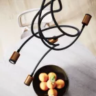 Creative Cables mennyezeti lámpa Mennyezeti mini SPOTLIGHT lámpa GU1d0 Flex 90 SPM4FLGURAS90VNRM04-L