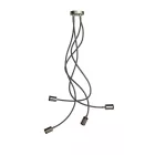 Creative Cables mennyezeti lámpa Mennyezeti mini SPOTLIGHT lámpa GU1d0 Flex 90 SPM4FLGUTIS90TISRM75-L