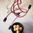 Creative Cables mennyezeti lámpa Mennyezeti mini SPOTLIGHT lámpa GU1d0 Flex 90 SPM4FLGUVN90VNRM09-L