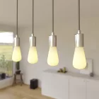 Creative Cables függeszték 4 lámpás függesztett lámpa 675 mm-es téglalap alakú XXL Rose-One-nal, SPM4REVBO109CRSERM1RM03-L