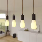 Creative Cables függeszték 4 lámpás függesztett lámpa 675 mm-es téglalap alakú XXL Rose-One-nal, SPM4REVN108VNSERM1ERM66