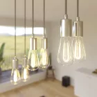 Creative Cables mennyezeti rózsa 675 mm-es téglalap alakú XXL Rose-One 6 lámpás függőlámpa, szövetkábellel SPM6REVBO109CRSERM1RM03