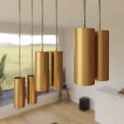 Creative Cables lámpatest 675 mm-es téglalap alakú XXL Rose-One 6 lámpás függőlámpa, szövetkábellel SPM6REVN107KSPOTME14VNERM65