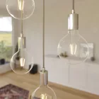 Creative Cables függeszték 7 lámpás függesztett lámpa 675 mm-es téglalap alakú XXL Rose-One-nal, SPM7REVBO109CRSERM1RM03-L