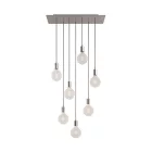 Creative Cables függeszték 7 lámpás függesztett lámpa 675 mm-es téglalap alakú XXL Rose-One-nal, SPM7REVBO109CRSERM1RM03